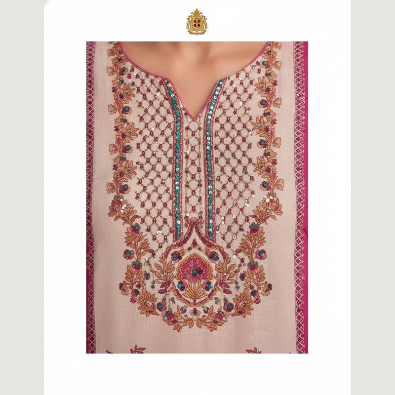 Gulabi Jashn Printed Sharara Set